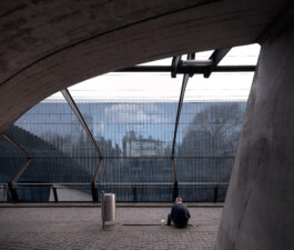 Haus zum Falken Zürich social context Santiago Calatrava
