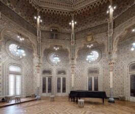 Salão Árabe, Palácio da Bolsa Porto, Gustavo Adolfo Gonçalves e Sousa, architecture photography by Peter Mikolas 