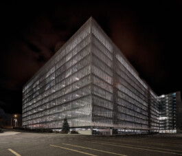 Parkhaus P6 Zürich Airport, Diagonal Architekten, architecture photography by Peter Mikolas 