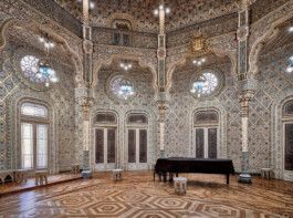 Salão Árabe, Palácio da Bolsa Porto, Gustavo Adolfo Gonçalves e Sousa, architecture photography by Peter Mikolas 