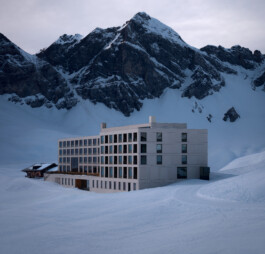 Frutt Mountain Resort, Melchsee Frutt architecture photography by Peter Mikolas 