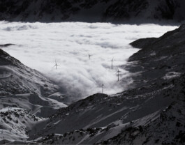 Wind turbines Switzerland, corporate photography by Peter Mikolas 