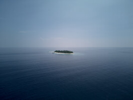 Maldives aerial view Indian Ocean, landscape photography by Peter Mikolas 