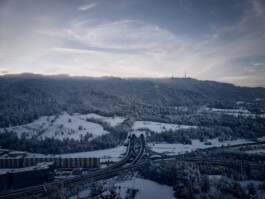 Milchbuck Tunnel Zürich, architecture photography by Peter Mikolas 