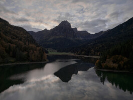 Obersee Näfels Glarus Switzerland autumn, landscape photography by Peter Mikolas 