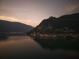 Morcote village Lago di Lugano Ticino Switzerland, landscape photography by Peter Mikolas 