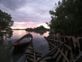 Traditional fishing village Phuket Thailand, landscape photography by Peter Mikolas 