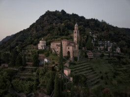 Morcote village Lago di Lugano Ticino Switzerland, landscape photography by Peter Mikolas 