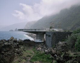 Helicopter landing platform Madeira Portugal, landscape photography by Peter Mikolas 