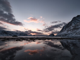 Uttakleiv Beach Lofoten Islands Norway, landscape photography by Peter Mikolas 