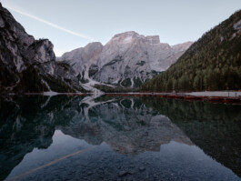 Lago di Braies Pragser Wildsee Dolomites South Tyrol Italy, landscape photography by Peter Mikolas 